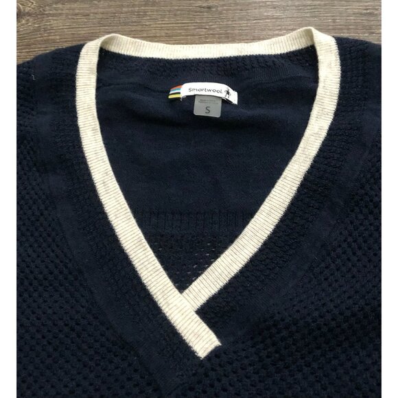 Smartwool Everyday Travel Tunic Sweater Navy Blue Small - Picture 2 of 8
